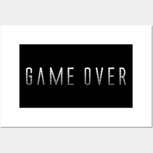 Game Over Posters and Art